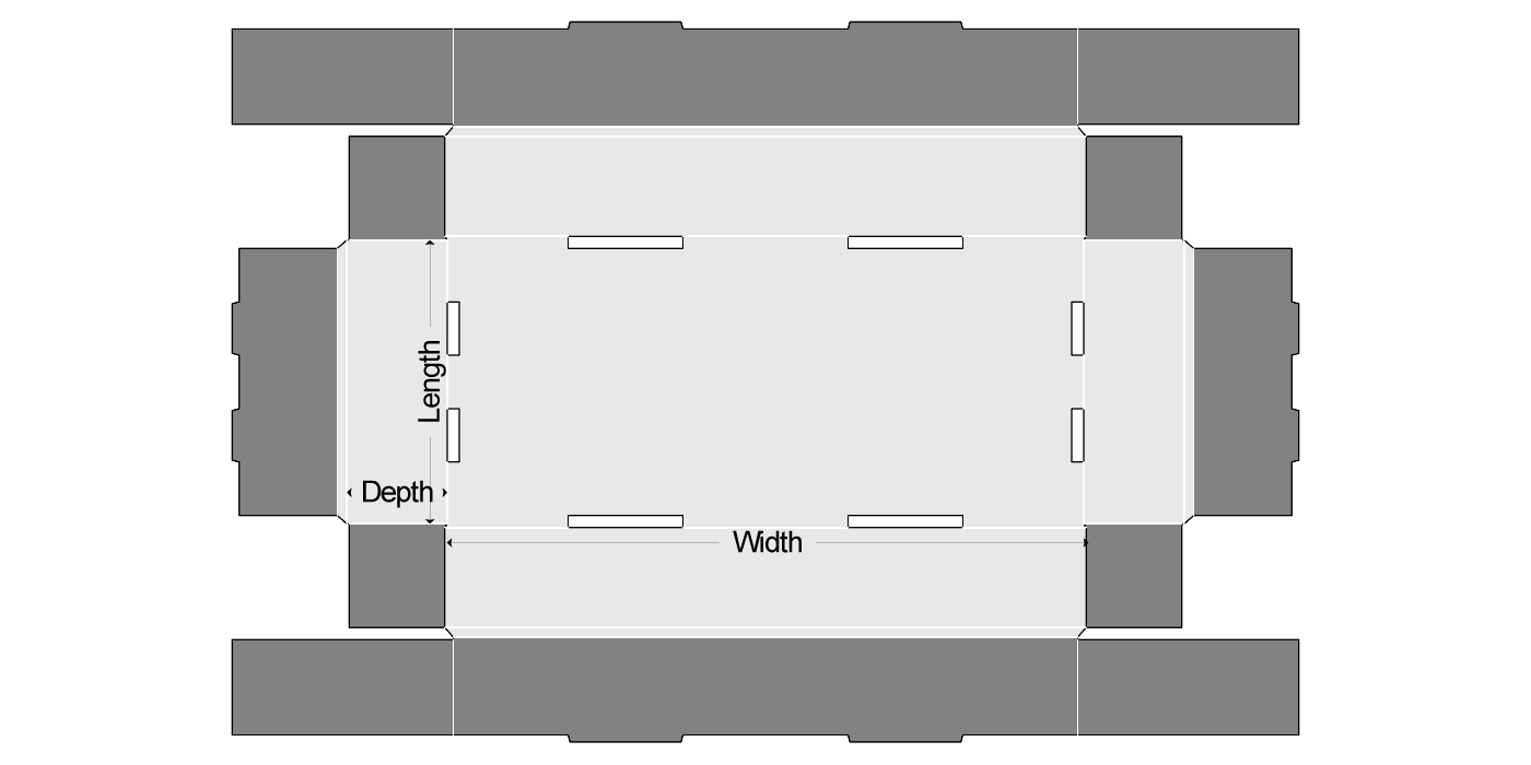 D003_Roll 4 Side Tray 2 Tabs - View 2